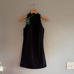 HALARA Women's Chic Black Mini Dress